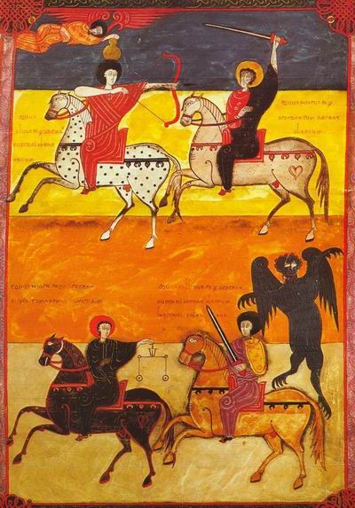 BEATO FACUNDUS CUATRO JINETES