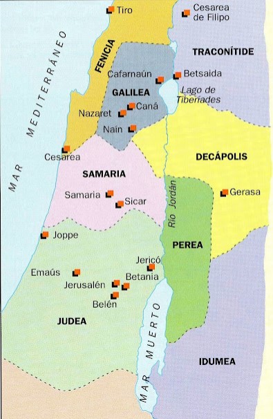 MAPA PALESTINA II