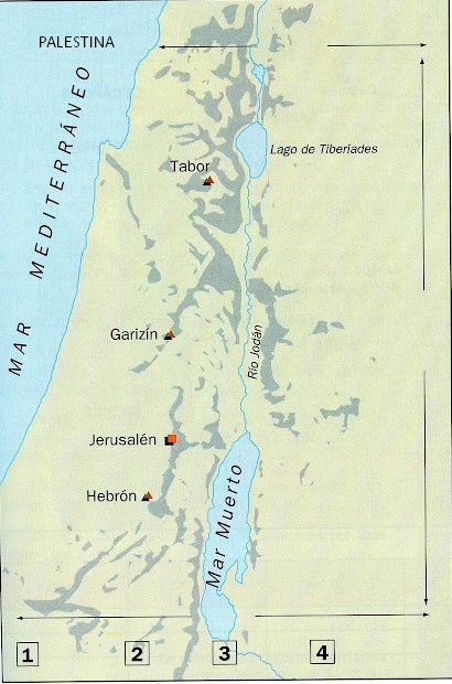 MAPA DE PALSTINA